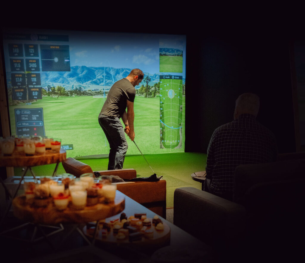golf simulator rentals